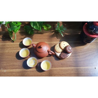 [HOT SALE] Bộ Ấm Chén Tử Sa Gốm Sứ Bát Tràng