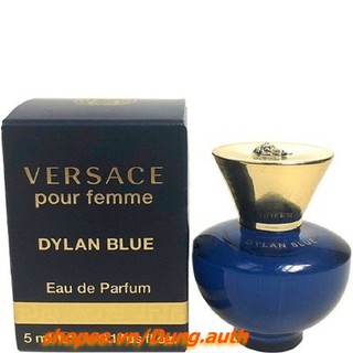 Nước Hoa Nữ 5ml Versace Dylan Blue Pour Femme EDP Chính Hãng