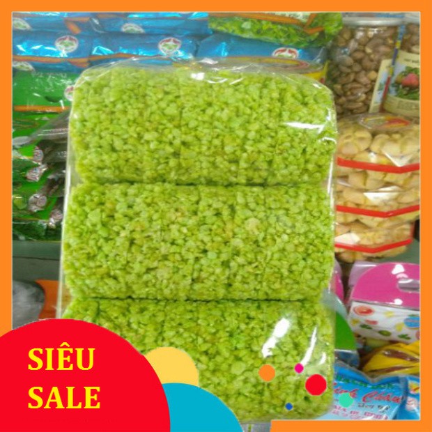 [ĐẶC SẢN] [ĐẶC SẢN TRÀ VINH]Cốm nếp sữa lá dứa Tài Ký bịch 9 bánh 250g