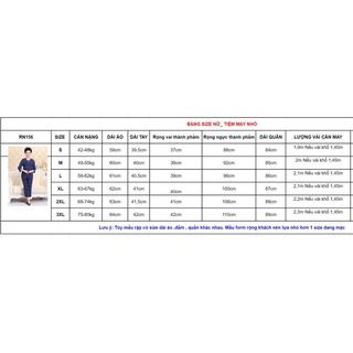 RN156_rập giấy may bộ đồ trung niên