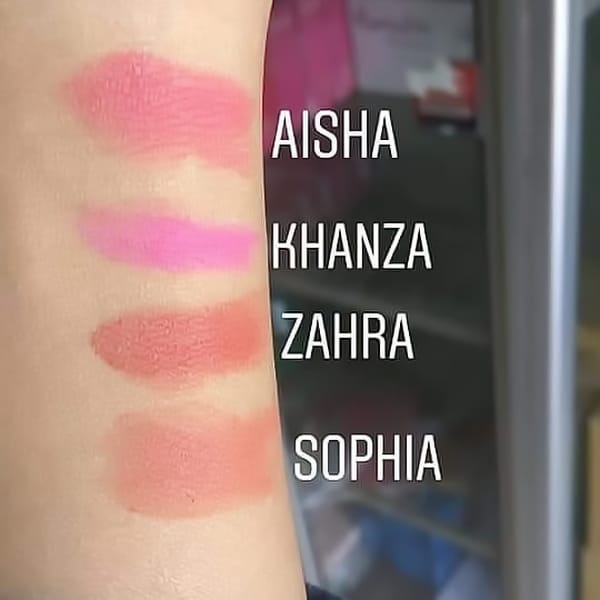 (Variants) Son môi AYLA màu lì CARE - Aisha, Khanza, Zahra, Sophia