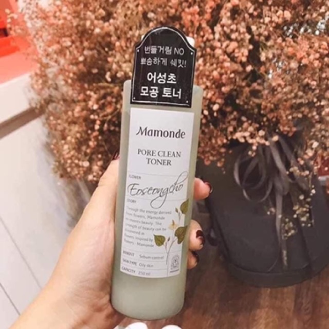 Nước hoa hồng Diếp Cá Mamode Pore Clean Toner 250ml | BigBuy360 - bigbuy360.vn