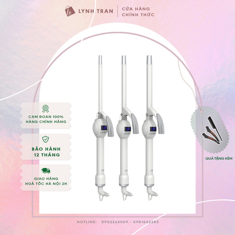 Máy uốn xoăn xù mì Pritech®️ 9mm/13mm/16mm