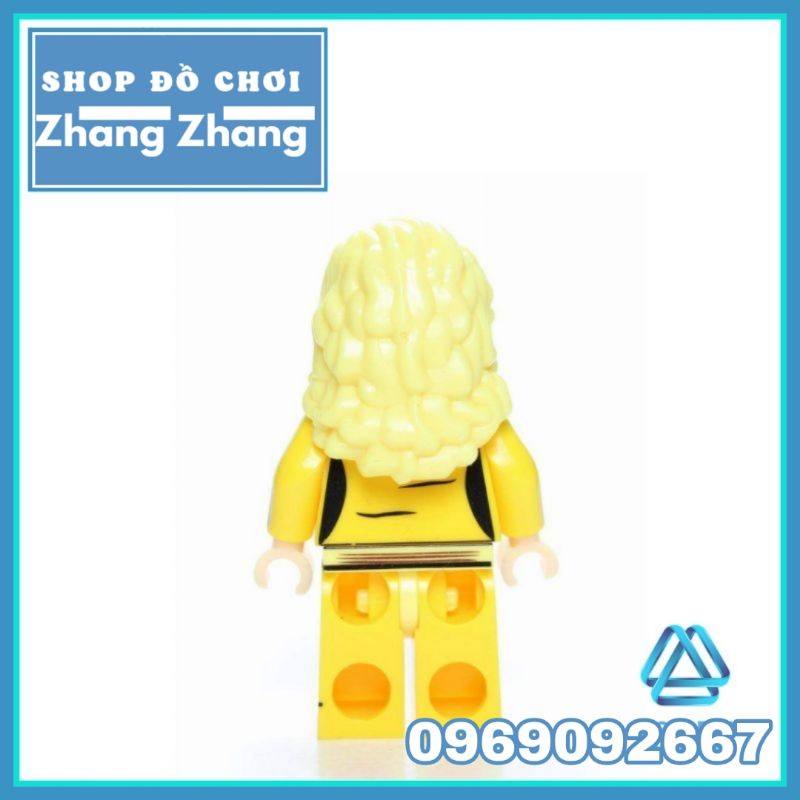 Xếp hình mô hình nhân vật Kill Bill cô dâu báo thù Minifigures Kopf KF273 KF6019