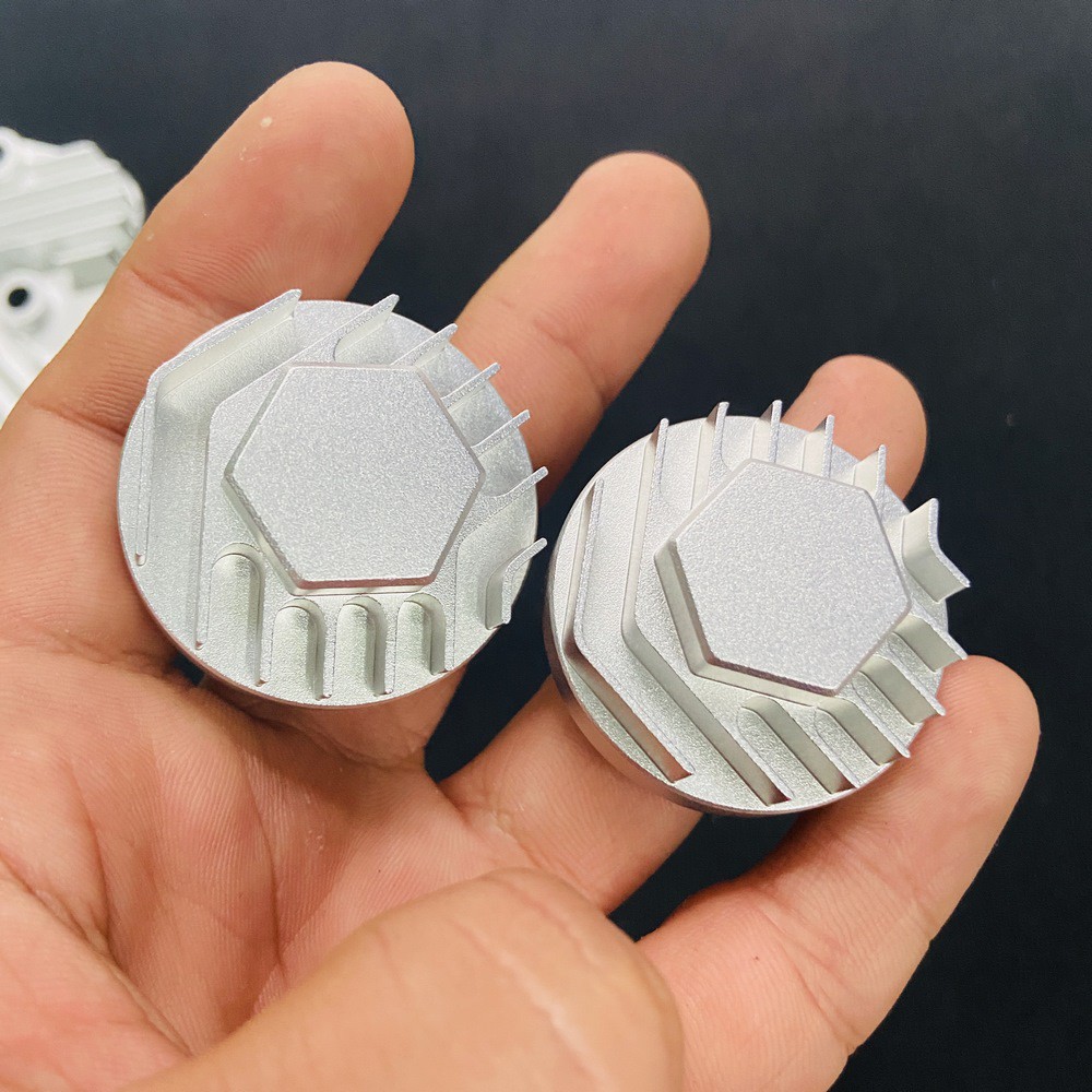 TRỌN BỘ 5 NẮP ĐẦU BÒ, BỘ 5 MIẾNG TẢN NHIỆT GẮN LỐC MÁY XE WAVE, DREAM