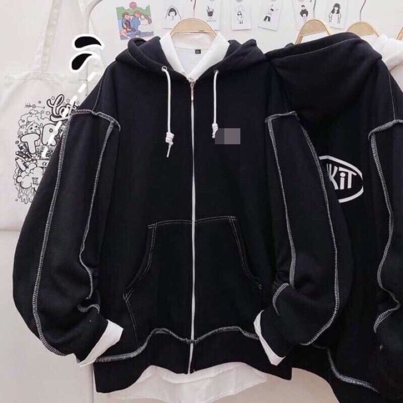 Áo Khoác Hoodie In Click