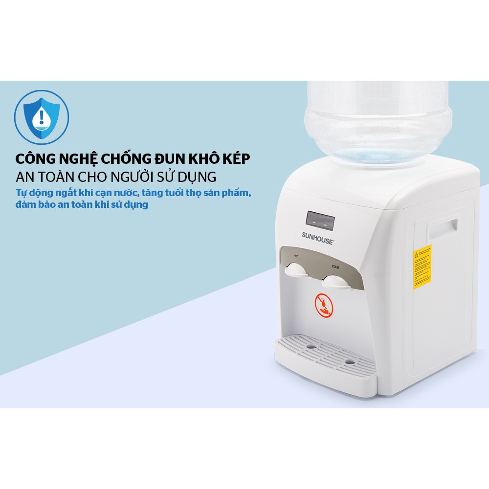 Cây Nước Nóng Lạnh Sunhouse SHD9601 Hàng Chính Hãng