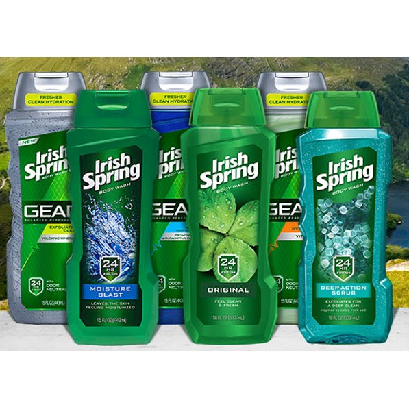 Sữa Tắm Irish Spring Gear