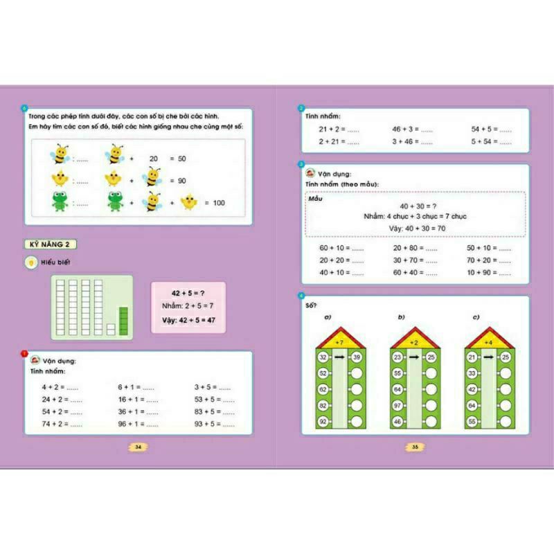 Sách - Rèn Kĩ Năng - Tính Nhanh Tính Nhẩm Cho Bé 5 - 7 Tuổi
