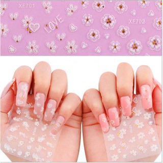 Sticker nổi 3D trang trí móng