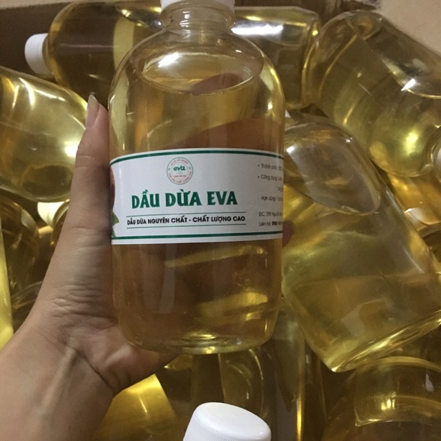 2 lít dầu dừa nguyên chất
