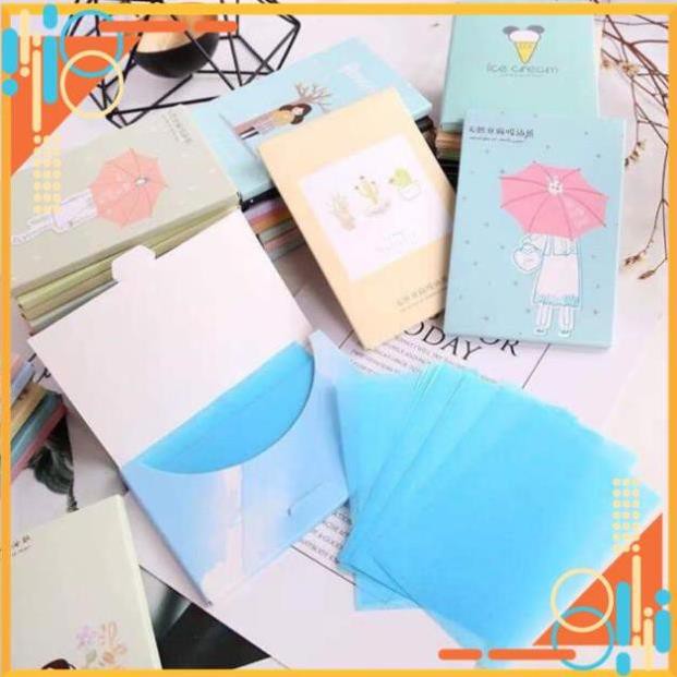Giấy Thấm Dầu Da Mặt Gói 50 tờ Giấy Thấm Dầu Nội Địa Trung | BigBuy360 - bigbuy360.vn