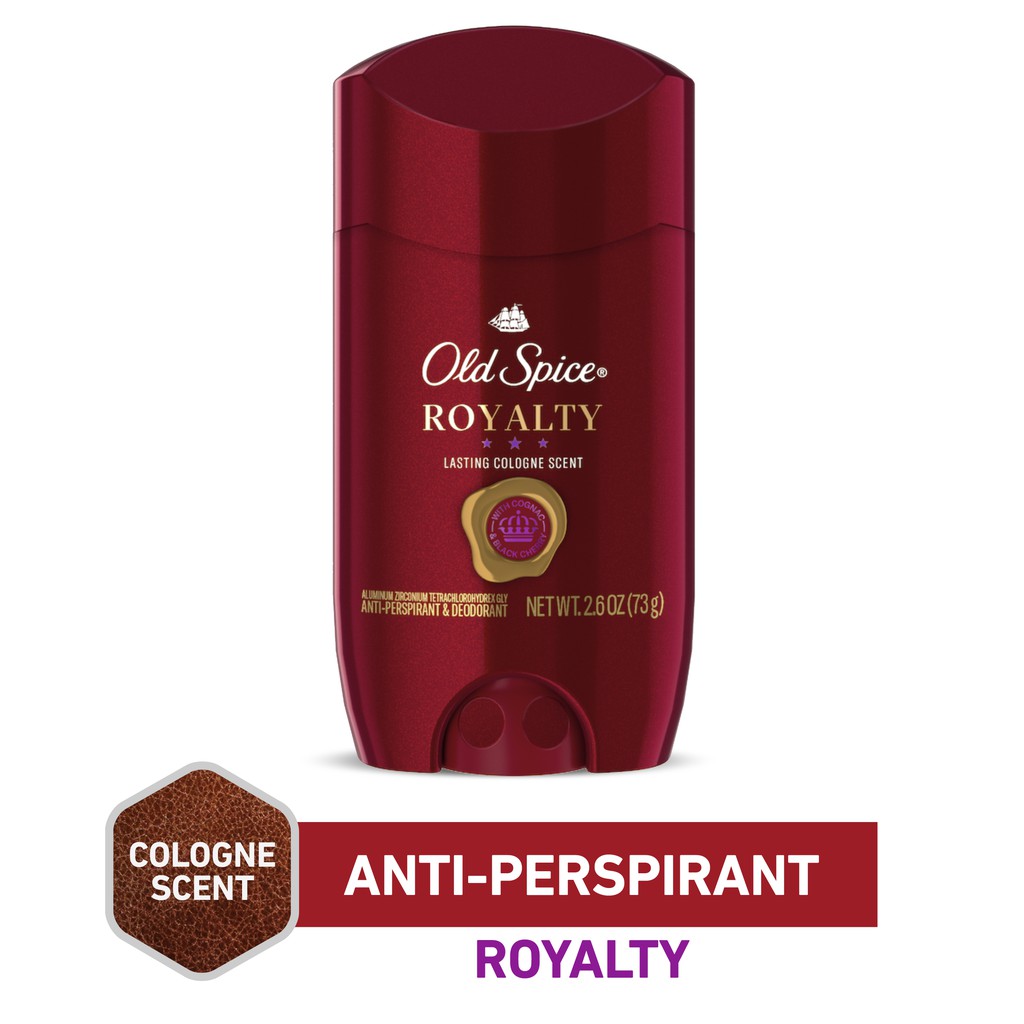 [Hàng AUTH] Lăn Khử Mùi Old Spice EST.1938 Royalty 73Gr (Sáp Trắng)