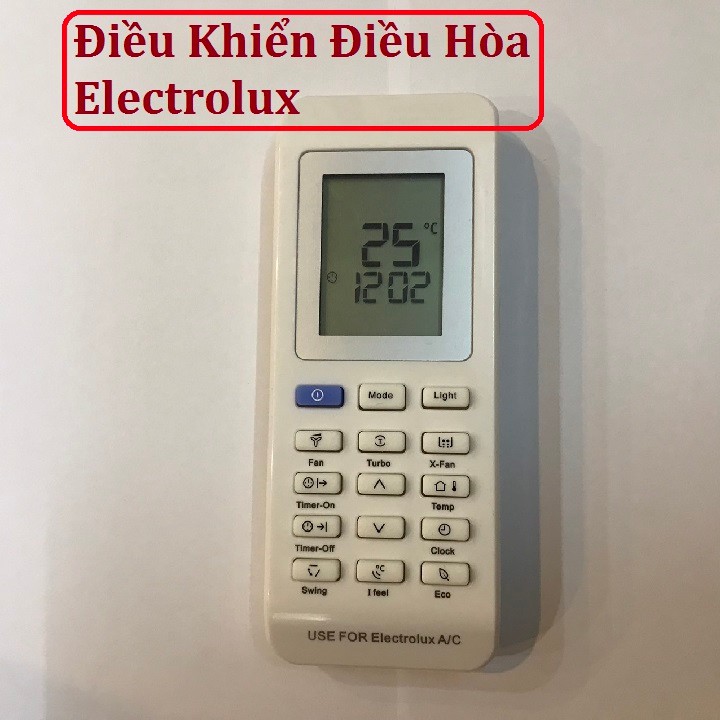 REMOTE ĐIỀU KHIỂN MÁY LẠNH ĐIỀU HOÀ ELECTROLUX Màu Trắng - Điều khiển điều hoà Electrolux | BigBuy360 - bigbuy360.vn