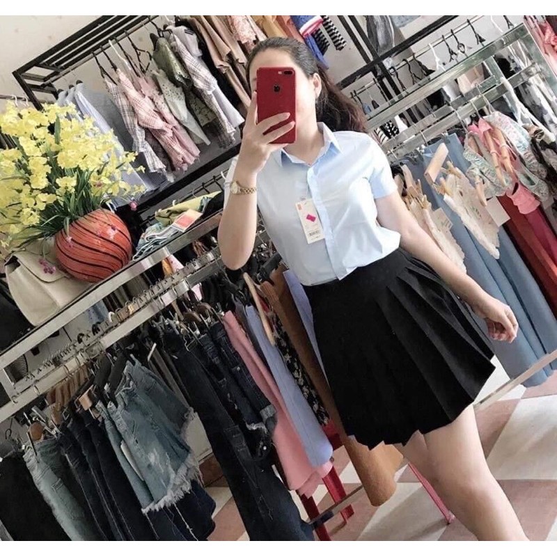 (Size 40-60kg) Áo Sơ Mi Nữ Công Sở Dài Tay Ngắn tay 4 Màu chất đẹp không nhăn | BigBuy360 - bigbuy360.vn