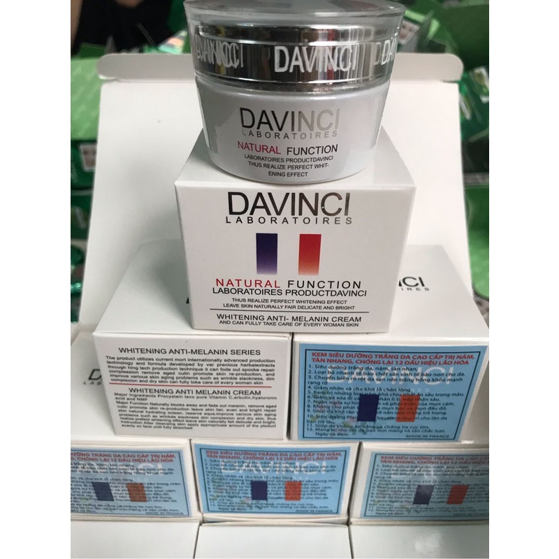 KEM DƯỠNG DA DAVINCI 30gr - DƯỠNG TRẮNG DA, MỜ THÂM NÁM