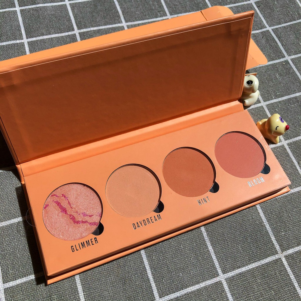 Bảng Phấn Má 4 Ô  Makeup Obsession Isn't It Peachy Blush Palette