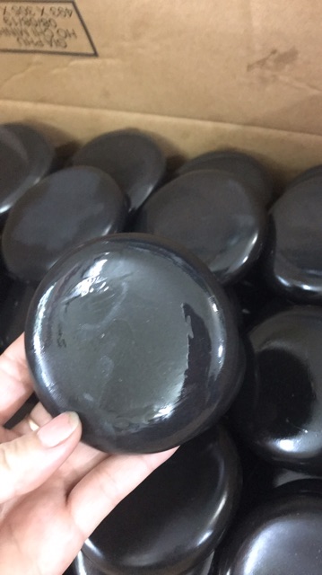 Đá nóng masage ovan, tròn