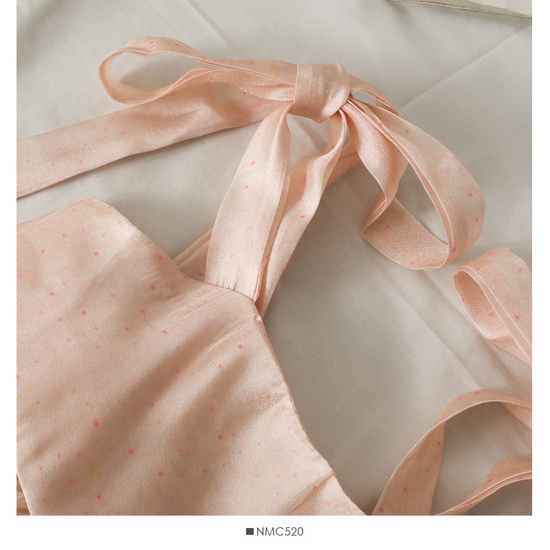 Cadie Top - Áo 2 dây dáng baby doll cột dây nơ