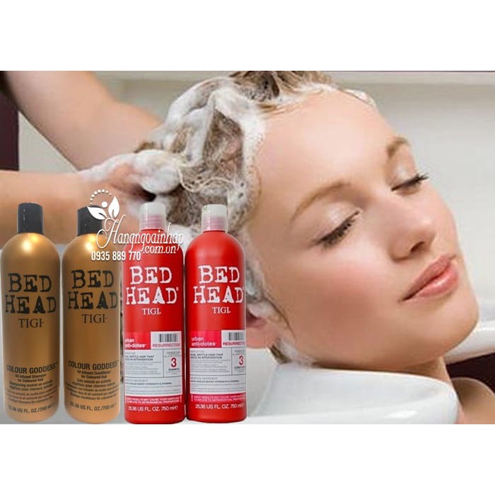 Cặp Dầu Gội - Xả TIGI Bed Head Màu Đỏ Chính Hiệu Siêu Mượt Tóc | BigBuy360 - bigbuy360.vn