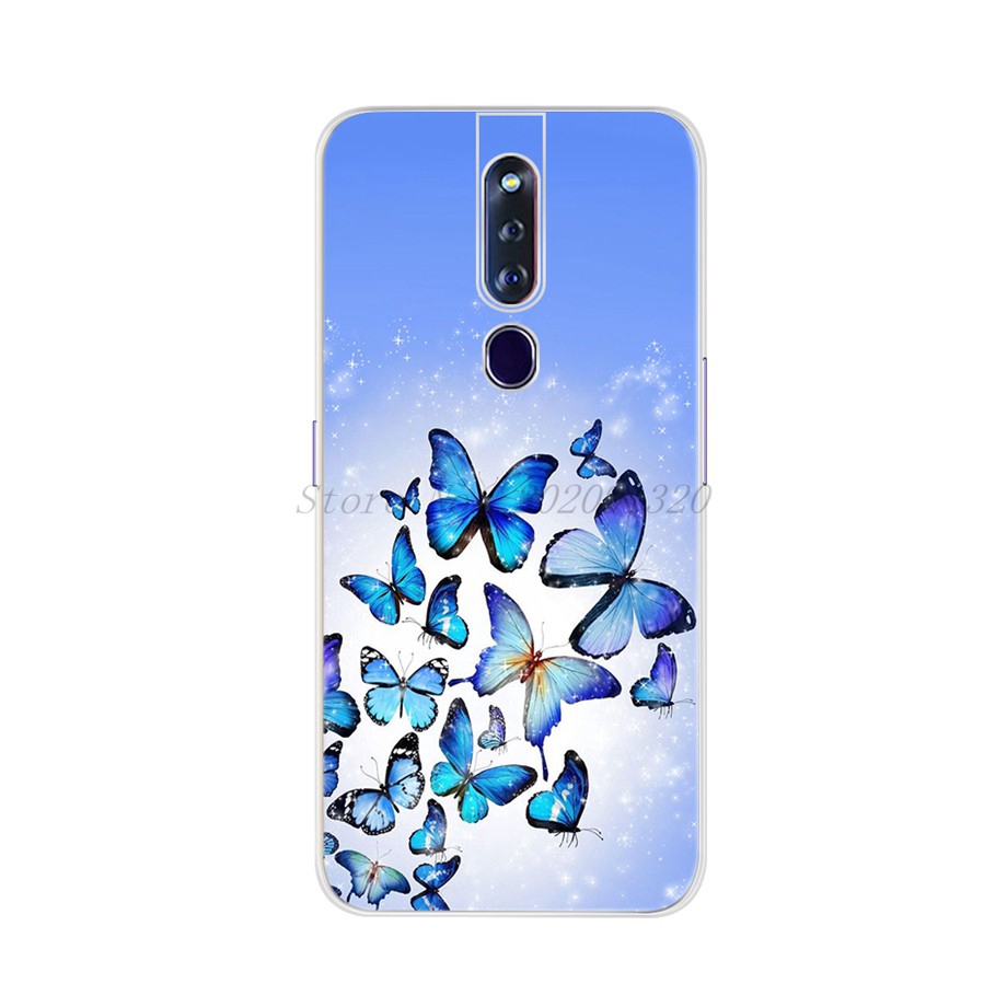 Ốp điện thoại silicone tpu mềm in hình dễ thương cho oppo f11 pro f 11 oppof11pro oppof11