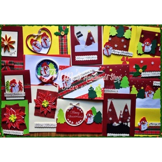 [50 MẪU] Thiệp Giáng sinh handmade 🎄Thiệp Noel - Christmas Cards
