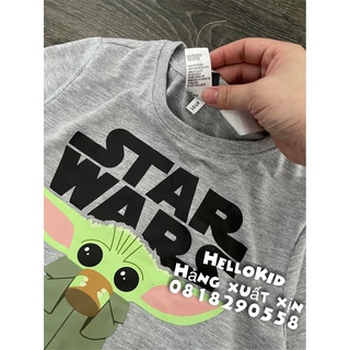 B149 - Bộ thun cotton Starwar cho bé