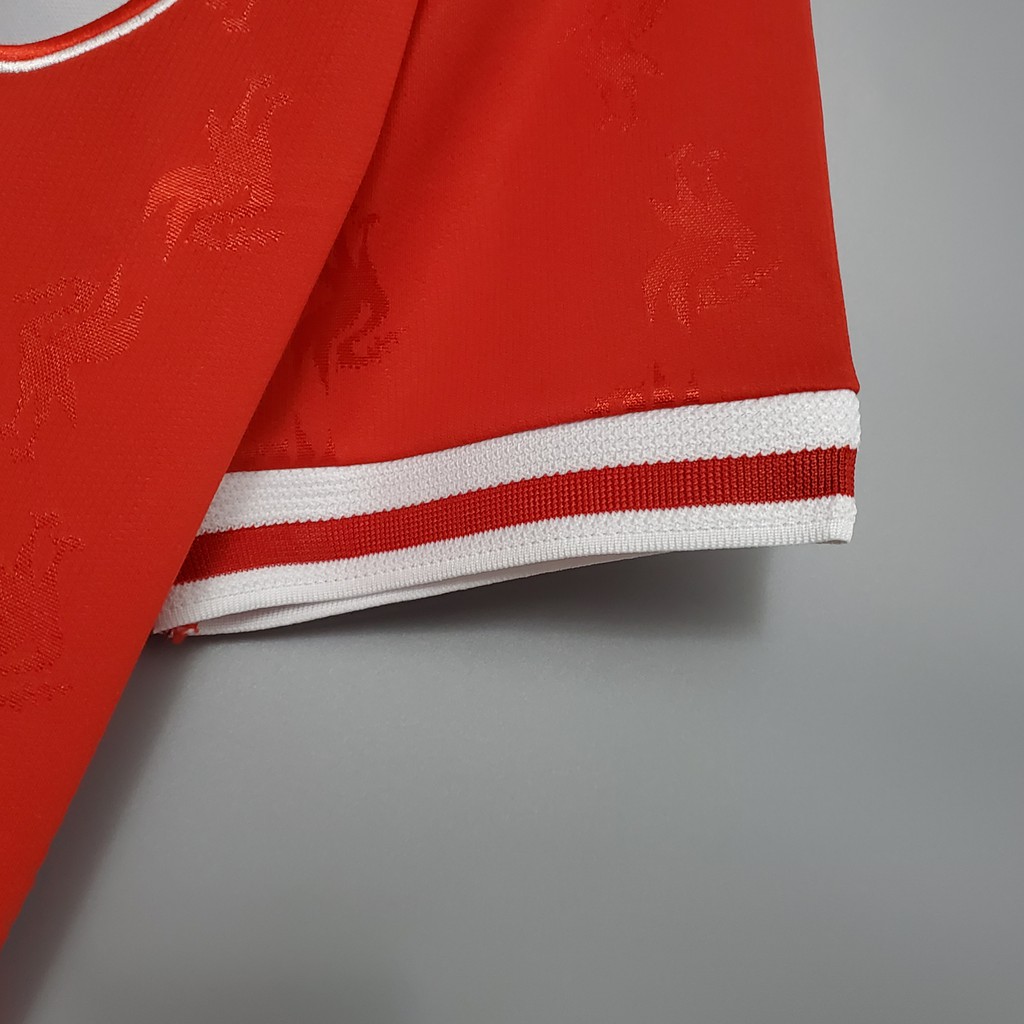 Áo Bóng Đá Đội Tuyển Liverpool 96-97 Phong Cách Retro