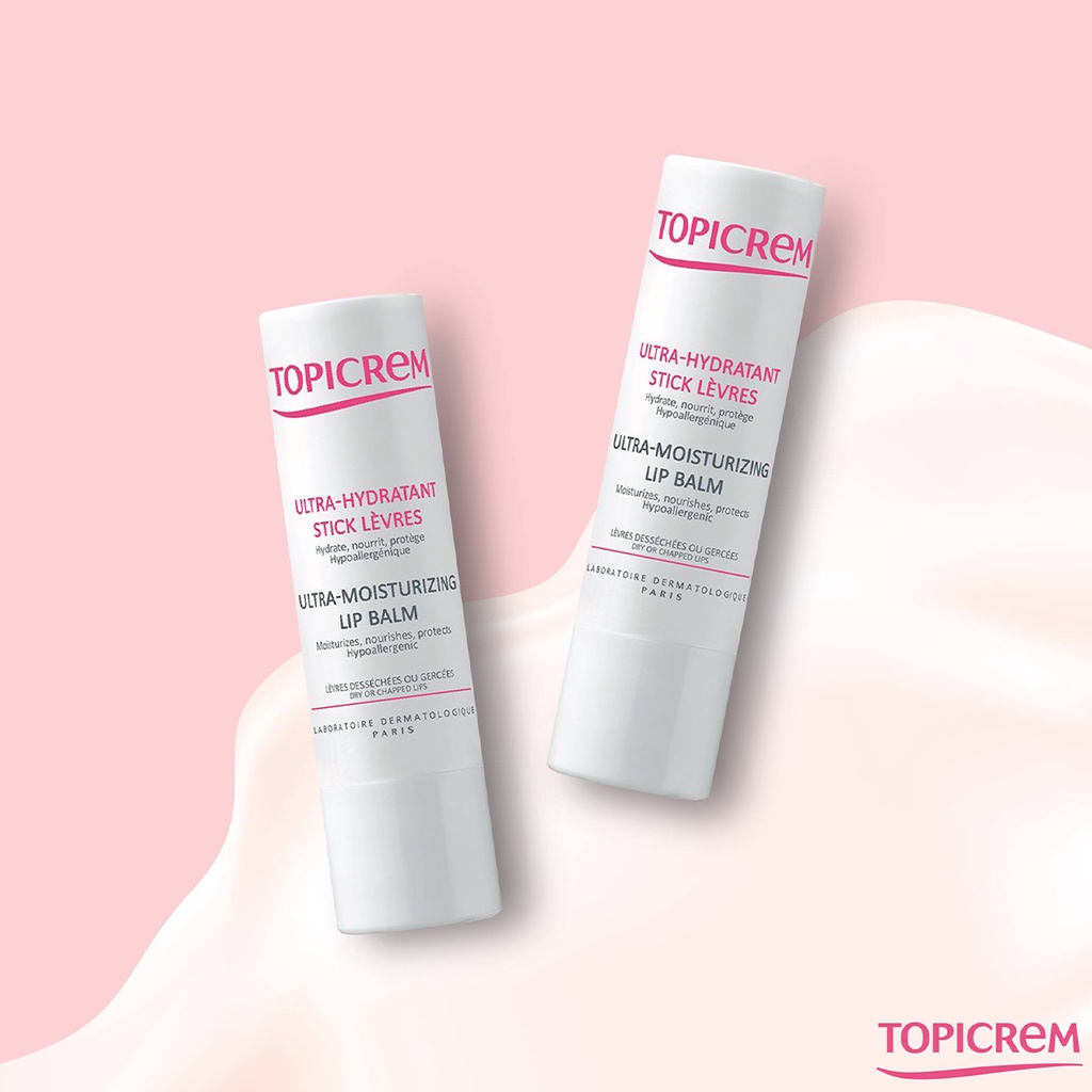 Son dưỡng môi TOPICREM Ultra Moisturizing Lip Balm  dưỡng ẩm, mềm môi