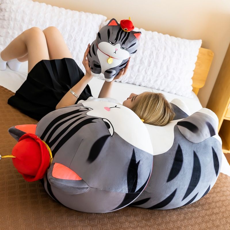 Gấu bông Mèo lườm cosplay 3 màu - Gấu bông mèo hoàng thượng cosplay