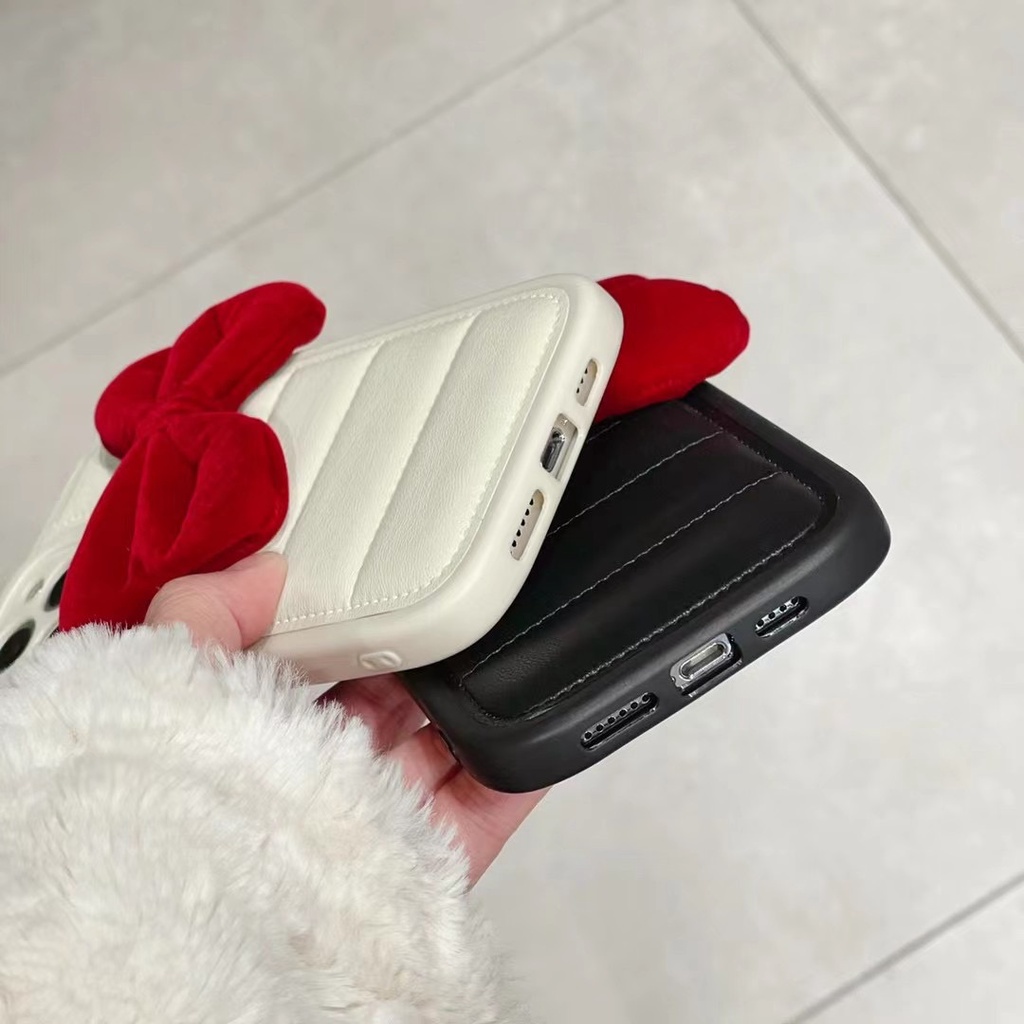 Ốp Điện Thoại Đính Nơ Lụa Cho iPhone 13 promax X XS XR XS max 7Plus 8Plus 11 11 pro 11 pro max 12 12 pro 12 pro max