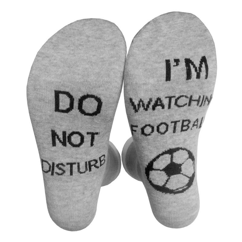 Xiangbao Vớ Unisex In Chữ Do Not Disturb I Am Watching Rugby Vui Nhộn