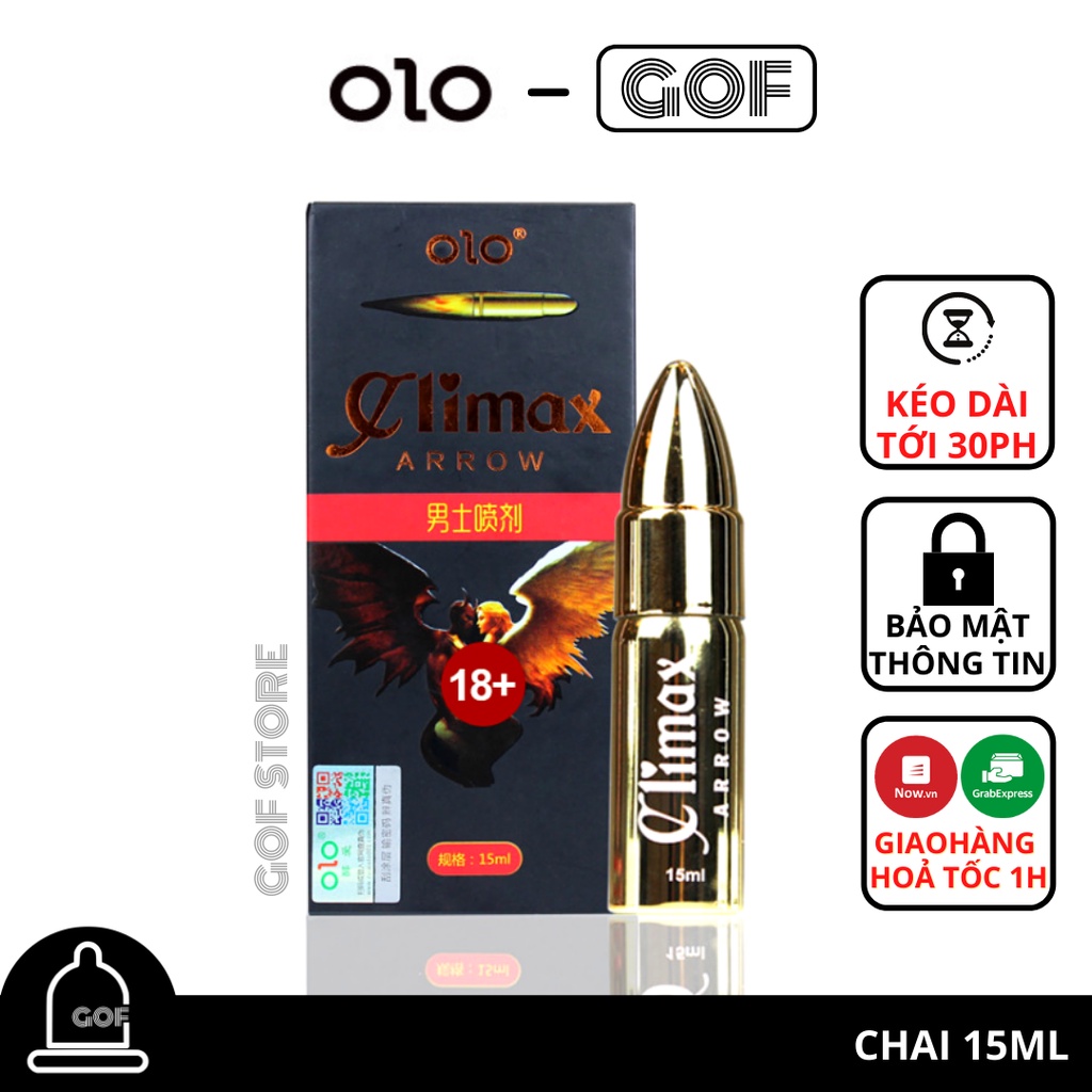 Gel bôi trơn kéo dài thời gian quan hệ Olo chống xuất tinh sớm 15ml – GoF