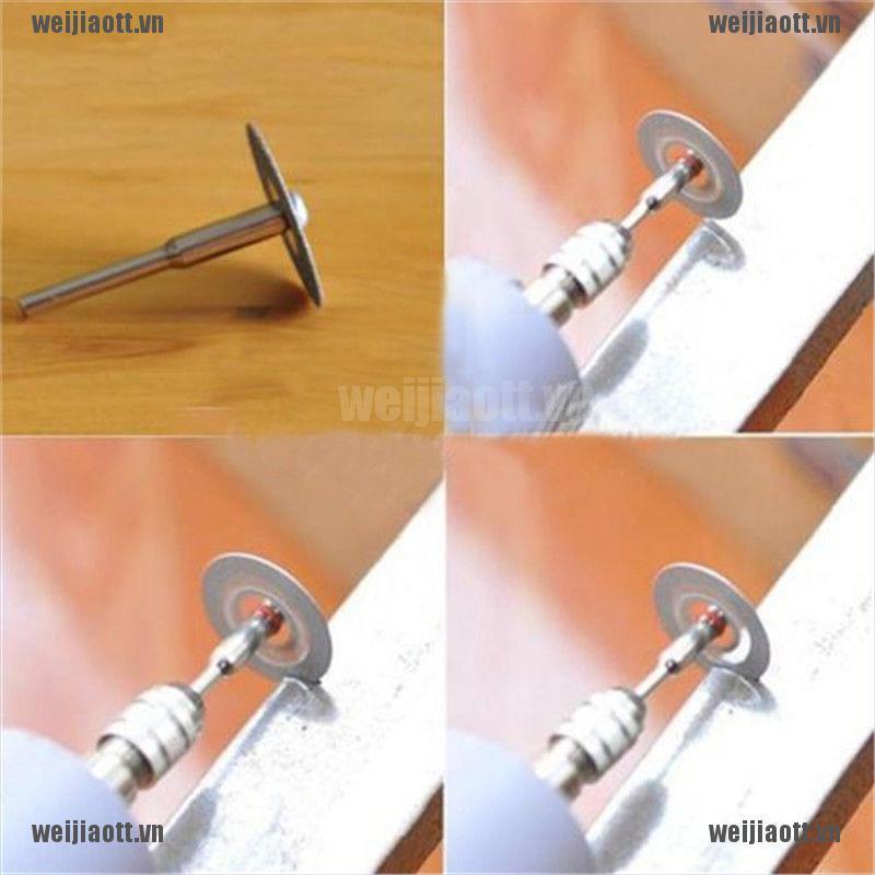 Bộ 5 đĩa cắt 22mm + 1 mũi khoan cho dremel