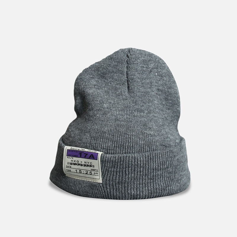 Mũ beanie LINJW bằng cotton mềm mại ấm áp thời trang thu đông 2021