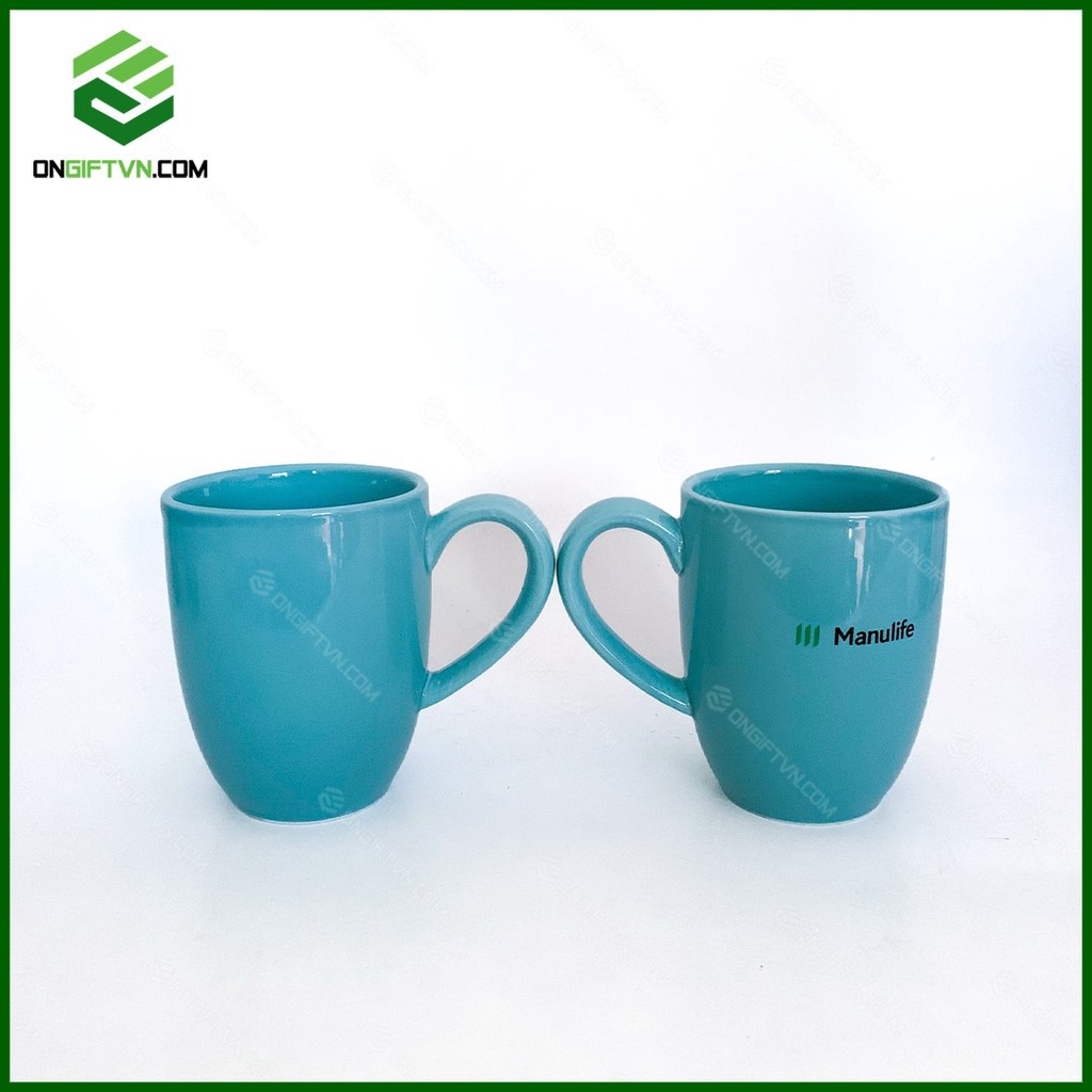 Cốc sứ quà tặng manulife