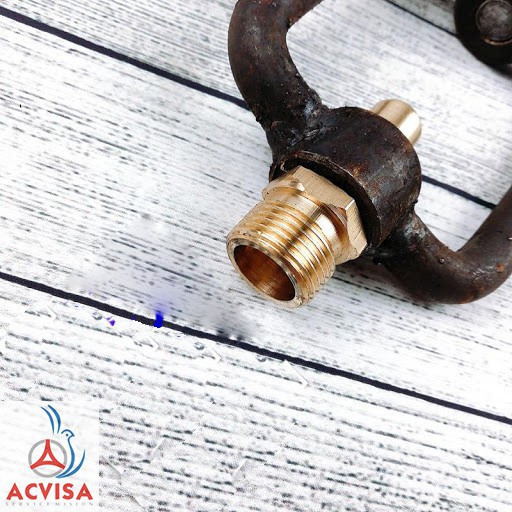 Bộ gông + ốc lắp bình oxy, acetylen
