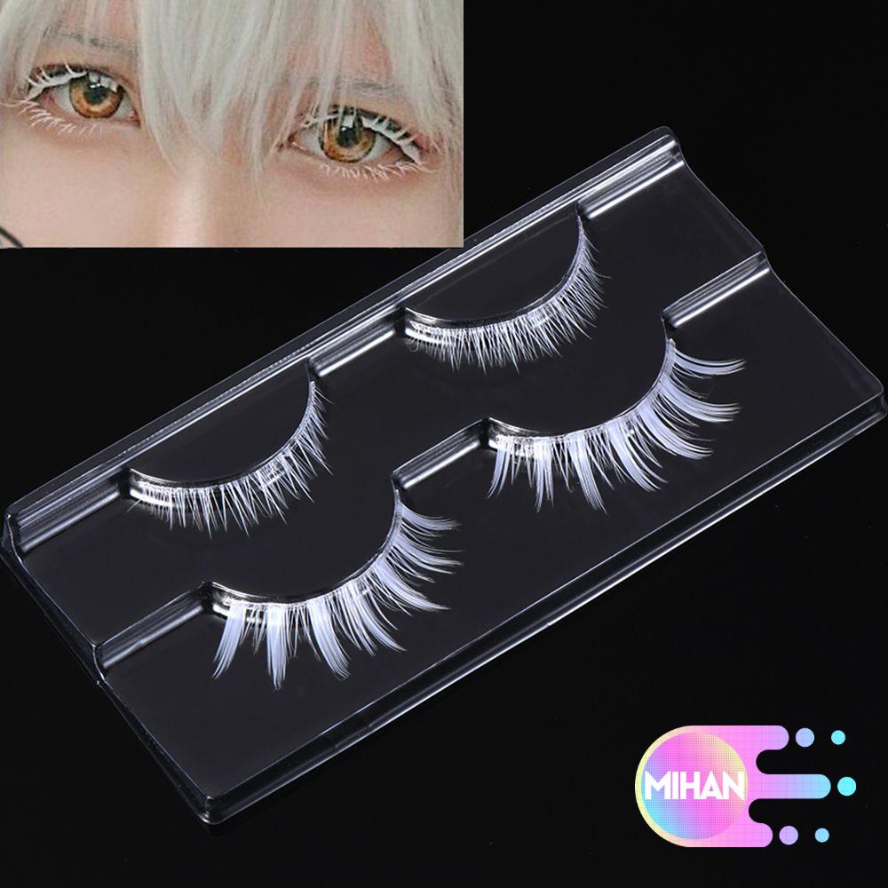 [Hàng mới về] 2 Cặp lông mi giả MIHAN1 siêu mềm phong cách Hàn Quốc dùng hóa trang cho tiệc tùng