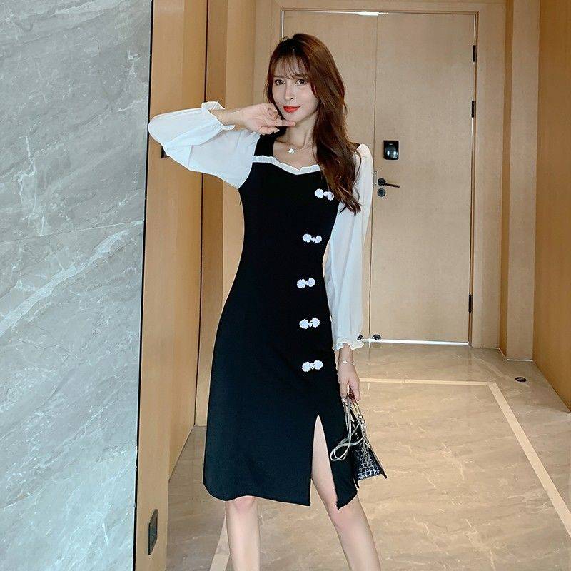Korean style fashion women's skirt with new slim waist short skirt