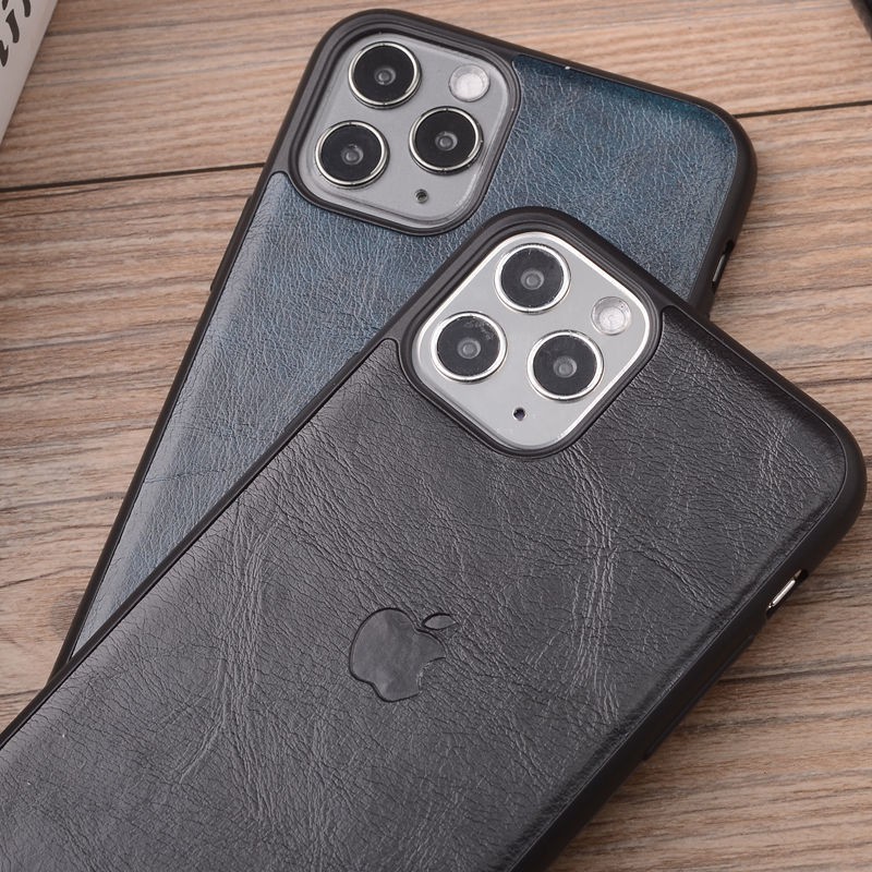 Ốp lưng mặt da cổ điển chống sốc cho iphone 6 6s 7 8 plus X XR XS MAX 11 PRO MAX | BigBuy360 - bigbuy360.vn