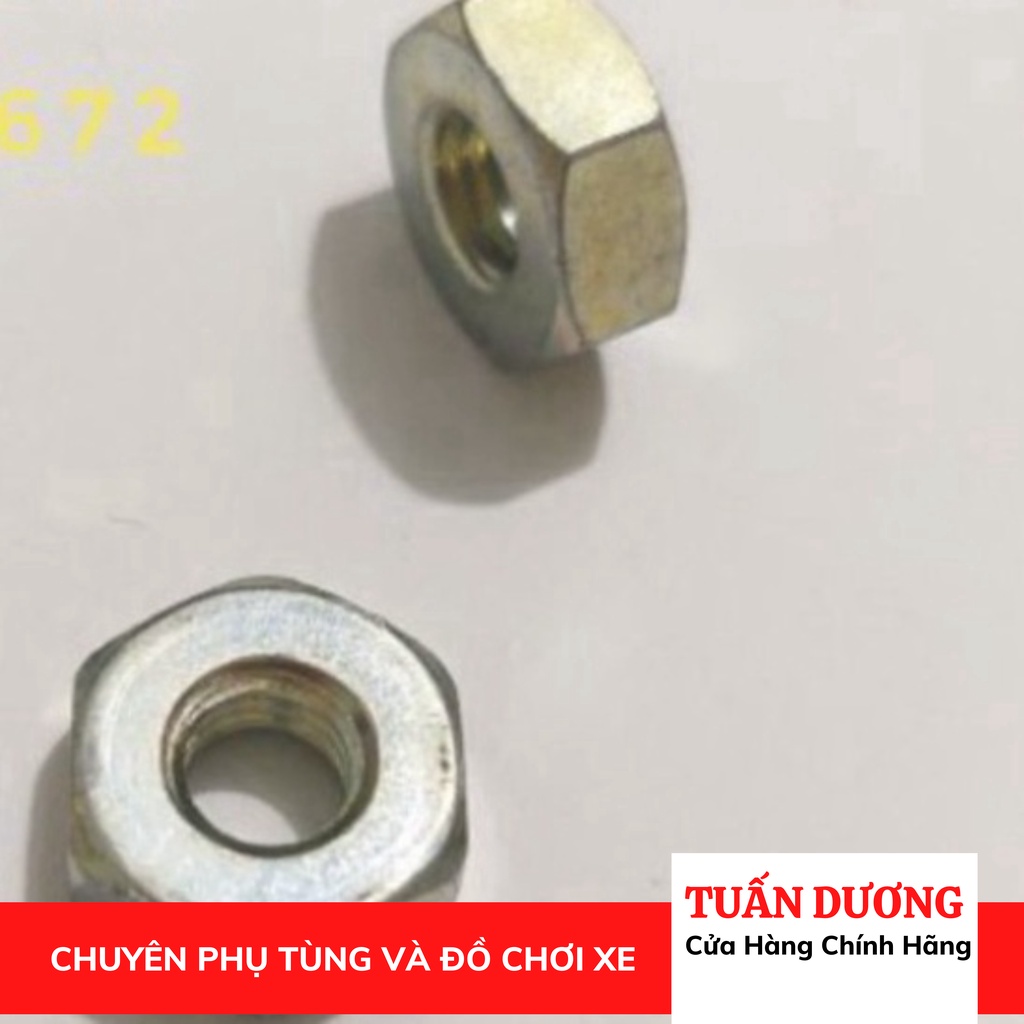 Ốc bắt tăng nhông xích xe máy (giá 2 con)- lắp cho dream và wave honda các loại -đẹp như zin 100%