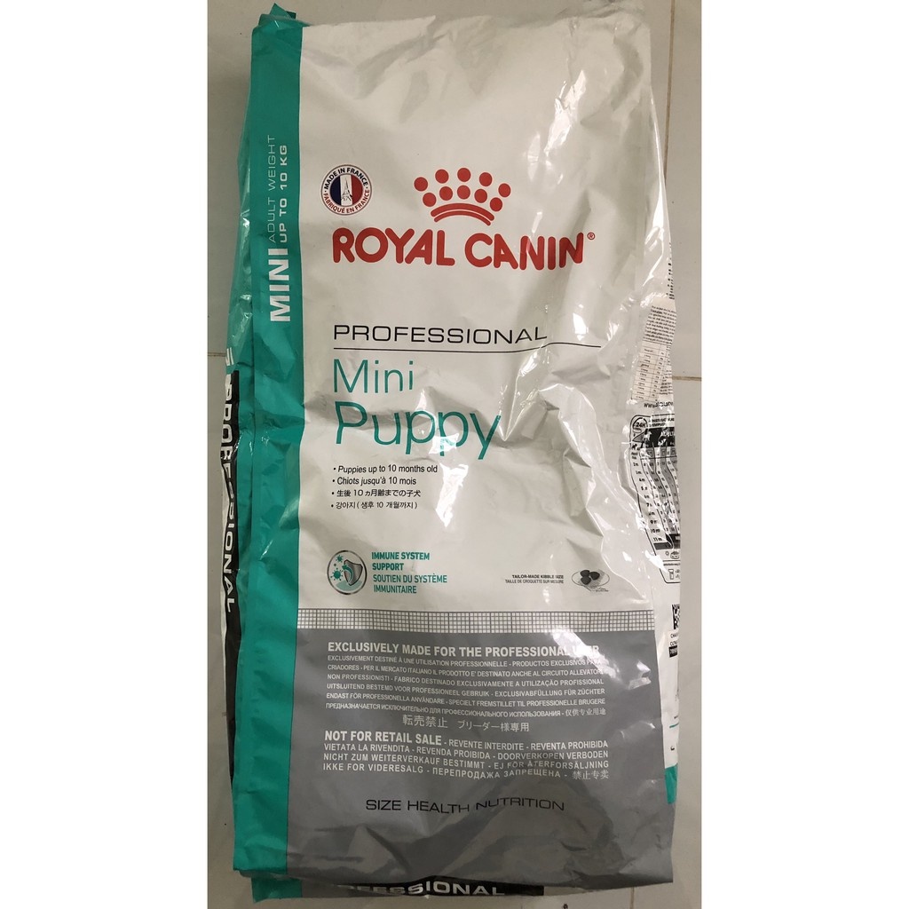 15kg thức ăn chó Royal Canin Mini Puppy