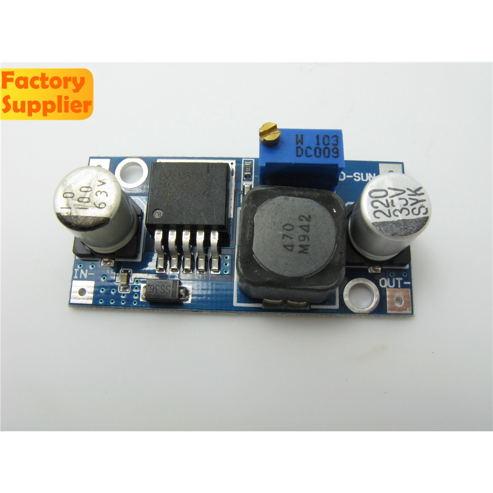 Mô đun hạ áp PCBFUN LM2596HVS LM2596HV DC-DC chuyển đổi 4.5V-53V thành 3V-40V 3A mới