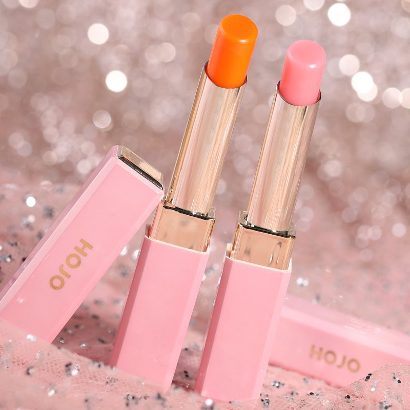 HOJO ♕Son Dưỡng Môi Thay Đổi Màu Sắc Không Thấm Nước Dưỡng Ẩm Mã Số 8042