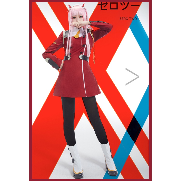 [Hàng Order] Trang phục đồ cosplay Zero Two 02 Darling in the franxx | BigBuy360 - bigbuy360.vn