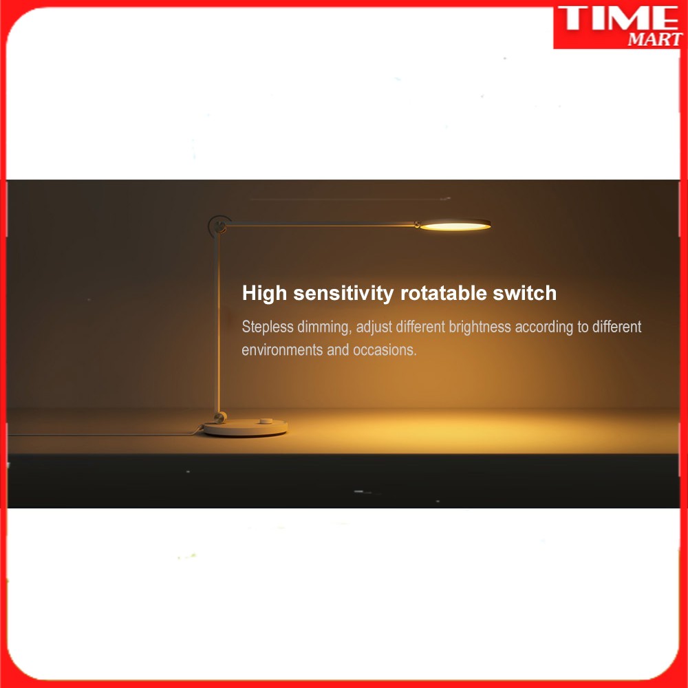 [CHÍNH HÃNG] Đèn bàn thông minh Xiaomi Mijia Yeelight Pro kết nối APP chống cận, mỏi mắt. Bảo hành 6 tháng [TIME_MART]