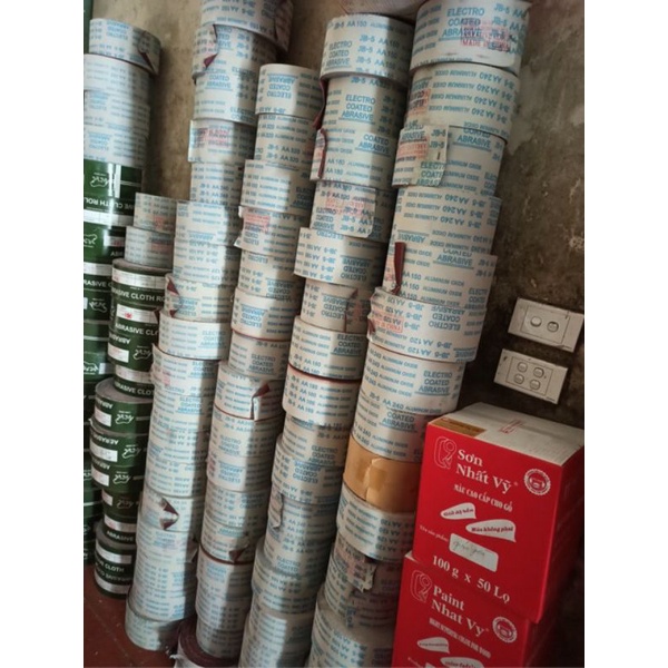 Nhám vải cuộn JB-5 AA 80,100,120,150,180,240,320 ..