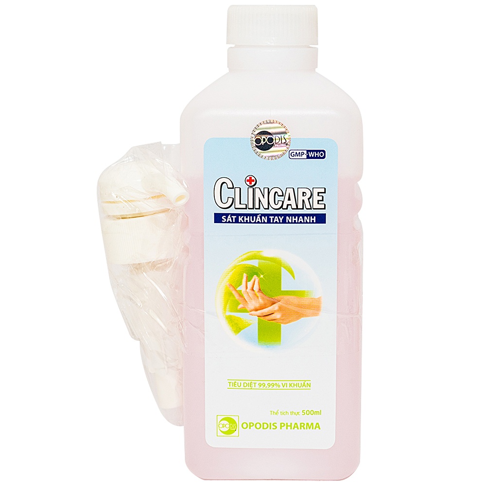 Dung Dịch Sát Khuẩn Tay Clincare 500Ml Opodis