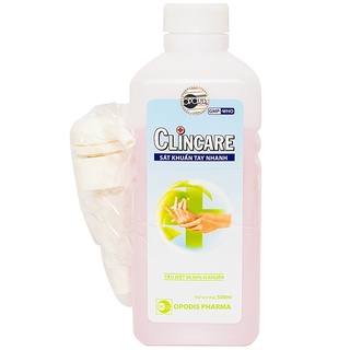 Dung Dịch Sát Khuẩn Tay Clincare 500Ml Opodis