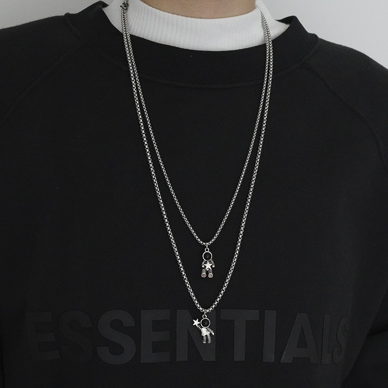 Vòng cổ Mặt Hình Phi Hành Gia Phi Hành Gia Độc Đáo